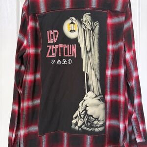 LED ZEPPELIN Concert Flannel